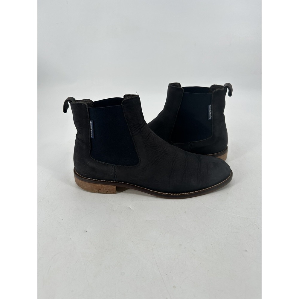 Russell Bromley Women's US 9 EU 40 Chelsea Ankle Pull‎ On Booties Navy Blue